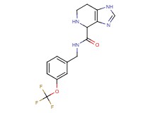 N-[3-(trifluoromethoxy)benzyl]-4,5,6,7-tetrahydro-1H-imidazo[4,5-c]pyridine-4-carboxamide dihydrochloride