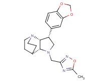 (3R*,3aR*,7aR*)-3-(1,3-benzodioxol-5-yl)-1-[(5-methyl-1,2,4-oxadiazol-3-yl)methyl]octahydro-4,7-ethanopyrrolo[3,2-b]pyridine