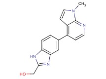 [5-(1-methyl-1H-pyrrolo[2,3-b]pyridin-4-yl)-1H-benzimidazol-2-yl]methanol