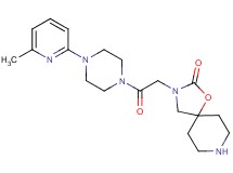 3-{2-[4-(6-methylpyridin-2-yl)piperazin-1-yl]-2-oxoethyl}-1-oxa-3,8-diazaspiro[4.5]decan-2-one