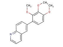 6-(2,3,4-trimethoxyphenyl)quinoline trifluoroacetate