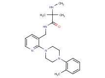 N~2~,2-dimethyl-N~1~-({2-[4-(2-methylphenyl)piperazin-1-yl]pyridin-3-yl}methyl)alaninamide