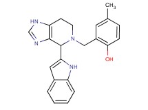2-{[4-(1H-indol-2-yl)-1,4,6,7-tetrahydro-5H-imidazo[4,5-c]pyridin-5-yl]methyl}-4-methylphenol