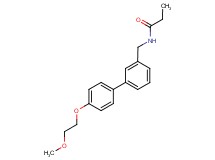 N-{[4'-(2-methoxyethoxy)biphenyl-3-yl]methyl}propanamide