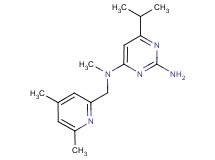 N~4~-[(4,6-dimethylpyridin-2-yl)methyl]-6-isopropyl-N~4~-methylpyrimidine-2,4-diamine