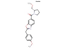 2-(4-methoxybenzyl)-6-{[(2S)-2-(methoxymethyl)pyrrolidin-1-yl]carbonyl}-1,3-benzoxazole