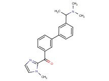{3'-[1-(dimethylamino)ethyl]biphenyl-3-yl}(1-methyl-1H-imidazol-2-yl)methanone