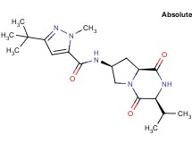 3-tert-butyl-N-[(3S,7S,8aS)-3-isopropyl-1,4-dioxooctahydropyrrolo[1,2-a]pyrazin-7-yl]-1-methyl-1H-pyrazole-5-carboxamide