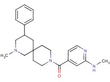 N-methyl-4-[(2-methyl-4-phenyl-2,9-diazaspiro[5.5]undec-9-yl)carbonyl]-2-pyridinamine
