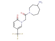 1-[2-(4-amino-1-azepanyl)-2-oxoethyl]-5-(trifluoromethyl)-2(1H)-pyridinone