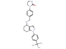 1-[4-({[1-(4-tert-butylphenyl)-4,5,6,7-tetrahydro-1H-indazol-4-yl]amino}methyl)phenyl]-2-imidazolidinone