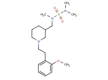 N-({1-[2-(2-methoxyphenyl)ethyl]piperidin-3-yl}methyl)-N,N',N'-trimethylsulfamide