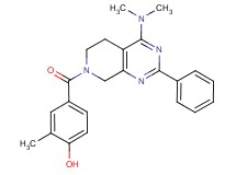 4-{[4-(dimethylamino)-2-phenyl-5,8-dihydropyrido[3,4-d]pyrimidin-7(6H)-yl]carbonyl}-2-methylphenol