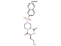 (3S,9aR)-8-(2-naphthylsulfonyl)-3-propyltetrahydro-2H-pyrazino[1,2-a]pyrazine-1,4(3H,6H)-dione