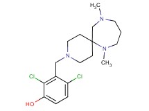 2,4-dichloro-3-[(7,11-dimethyl-3,7,11-triazaspiro[5.6]dodec-3-yl)methyl]phenol