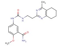 2-methoxy-5-[({[2-(4-methyl-5,6,7,8-tetrahydroquinazolin-2-yl)ethyl]amino}carbonyl)amino]benzamide