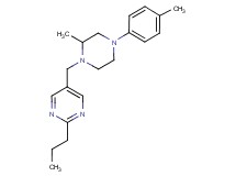 5-{[2-methyl-4-(4-methylphenyl)-1-piperazinyl]methyl}-2-propylpyrimidine