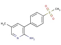 5-methyl-3-[4-(methylsulfonyl)phenyl]pyridin-2-amine