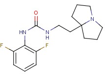 N-(2,6-difluorophenyl)-N'-[2-(tetrahydro-1H-pyrrolo[1,2-a]pyrrol-7a(5H)-yl)ethyl]urea