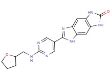 6-{2-[(tetrahydrofuran-2-ylmethyl)amino]pyrimidin-5-yl}-3,5-dihydroimidazo[4,5-f]benzimidazol-2(1H)-one