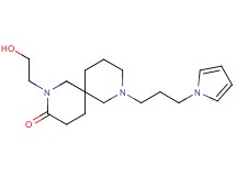 2-(2-hydroxyethyl)-8-[3-(1H-pyrrol-1-yl)propyl]-2,8-diazaspiro[5.5]undecan-3-one