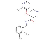 N-(2,3-dimethylbenzyl)-4-[(2-methylpyridin-3-yl)oxy]piperidine-4-carboxamide