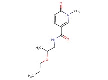 1-methyl-6-oxo-N-(2-propoxypropyl)-1,6-dihydropyridine-3-carboxamide
