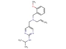 5-{[allyl(2-methoxybenzyl)amino]methyl}-N-isopropylpyrimidin-2-amine