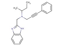 (1H-benzimidazol-2-ylmethyl)sec-butyl(3-phenylprop-2-yn-1-yl)amine