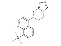 4-(5,6-dihydroimidazo[1,5-a]pyrazin-7(8H)-yl)-8-(trifluoromethyl)quinoline