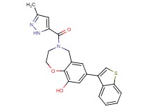 7-(1-benzothien-3-yl)-4-[(3-methyl-1H-pyrazol-5-yl)carbonyl]-2,3,4,5-tetrahydro-1,4-benzoxazepin-9-ol