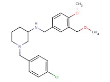 1-(4-chlorobenzyl)-N-[4-methoxy-3-(methoxymethyl)benzyl]-3-piperidinamine