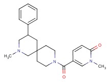 1-methyl-5-[(2-methyl-4-phenyl-2,9-diazaspiro[5.5]undec-9-yl)carbonyl]-2(1H)-pyridinone