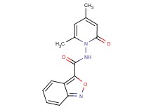 N-(4,6-dimethyl-2-oxopyridin-1(2H)-yl)-2,1-benzisoxazole-3-carboxamide