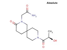 2-{9-[(2R)-2-hydroxypropanoyl]-3-oxo-2,9-diazaspiro[5.5]undec-2-yl}acetamide