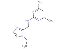 N-[(1-ethyl-1H-imidazol-2-yl)methyl]-4,6-dimethyl-2-pyrimidinamine