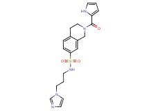 N-[3-(1H-imidazol-1-yl)propyl]-2-(1H-pyrrol-2-ylcarbonyl)-1,2,3,4-tetrahydroisoquinoline-7-sulfonamide