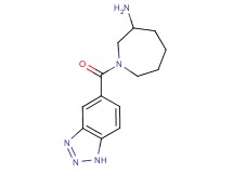 1-(1H-1,2,3-benzotriazol-5-ylcarbonyl)-3-azepanamine hydrochloride
