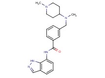 N-1H-indazol-7-yl-3-{[methyl(1-methylpiperidin-4-yl)amino]methyl}benzamide