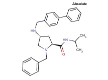(4R)-1-benzyl-4-[(4-biphenylylmethyl)amino]-N-isopropyl-L-prolinamide