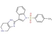 2-{1-[(4-methylphenyl)sulfonyl]-1H-indol-3-yl}-4,5,6,7-tetrahydro-1H-imidazo[4,5-c]pyridine