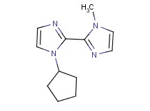 1-cyclopentyl-1'-methyl-1H,1'H-2,2'-biimidazole