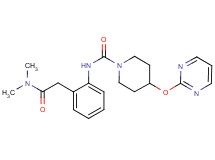 N-{2-[2-(dimethylamino)-2-oxoethyl]phenyl}-4-(pyrimidin-2-yloxy)piperidine-1-carboxamide