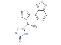 5-{1-[2-(2,1,3-benzoxadiazol-4-yl)-1H-imidazol-1-yl]ethyl}-2,4-dihydro-3H-1,2,4-triazol-3-one