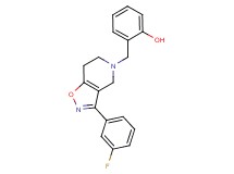 2-{[3-(3-fluorophenyl)-6,7-dihydroisoxazolo[4,5-c]pyridin-5(4H)-yl]methyl}phenol