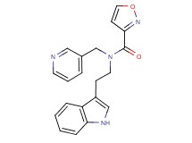 N-[2-(1H-indol-3-yl)ethyl]-N-(pyridin-3-ylmethyl)isoxazole-3-carboxamide