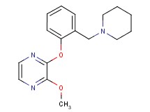 2-methoxy-3-[2-(piperidin-1-ylmethyl)phenoxy]pyrazine