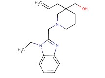 {3-allyl-1-[(1-ethyl-1H-benzimidazol-2-yl)methyl]piperidin-3-yl}methanol