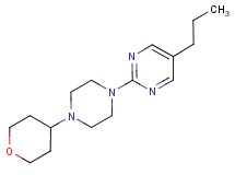 5-propyl-2-[4-(tetrahydro-2H-pyran-4-yl)piperazin-1-yl]pyrimidine