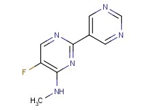5-fluoro-N-methyl-2,5'-bipyrimidin-4-amine
